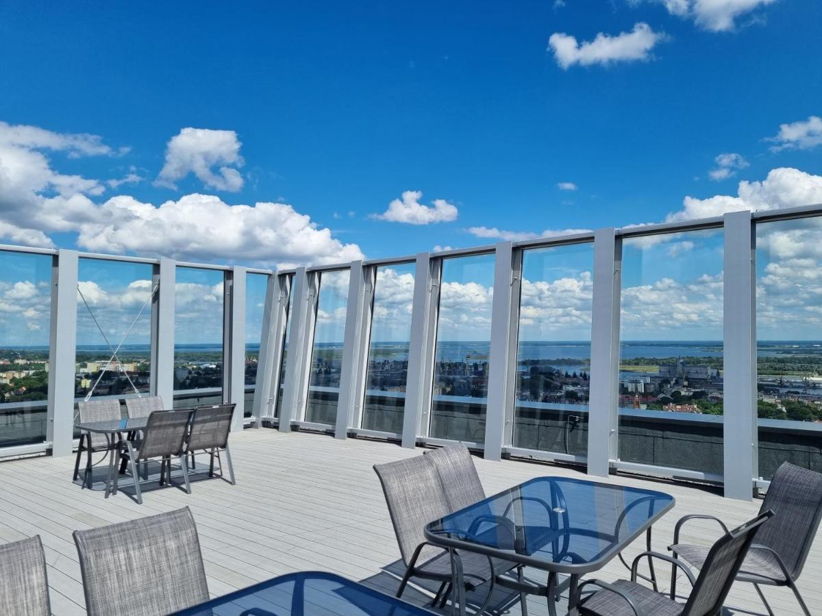 Jbhotels Apartament Comfort Hanza Tower Szczecin Exterior foto